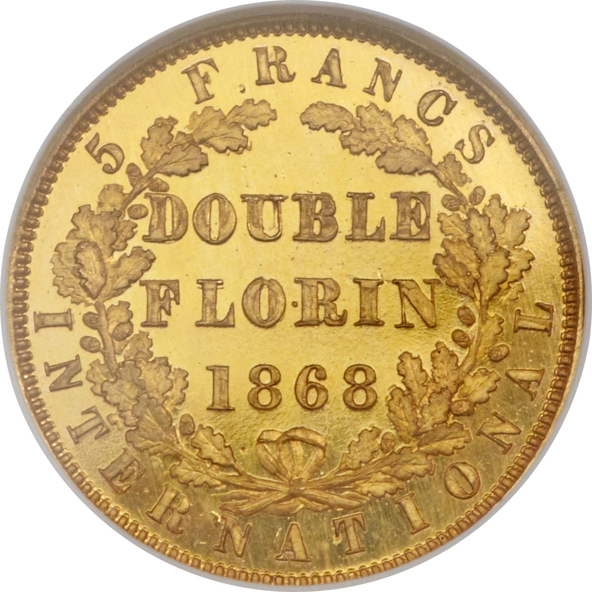 アンティークコインイギリスVictoria gold Proof Pattern 2 Florin 1868 PR65＋ Ultra Cameo  NGC | アンティークコイン 欧州 英国・フランス・ドイツその他 | | アンティークコイン金貨専門のゴールドコイン,