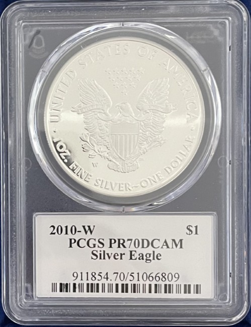 2010年 アメリカ シルバーイーグル 1oz 純銀コイン 【公式通販】