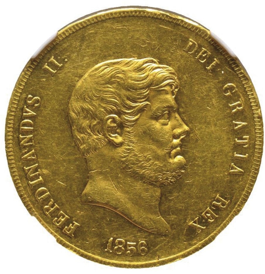 動画あり】【レア度3-R3】イタリア 1856年 フェルディナンド2世 30