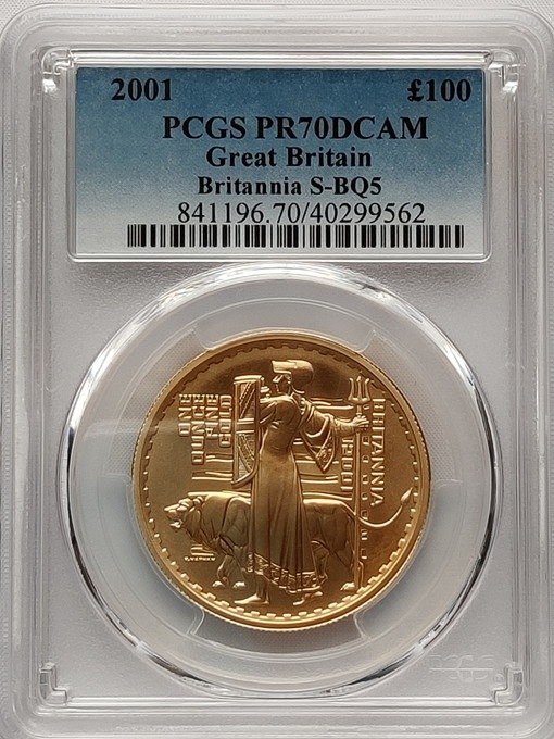 2011年 イギリス ブリタニア 25ポンド金貨 PCGS PR70DCAM 2011年 イギリス ブリタニア 25ポンド金貨 PCGS PR70DCAM - メルカリ