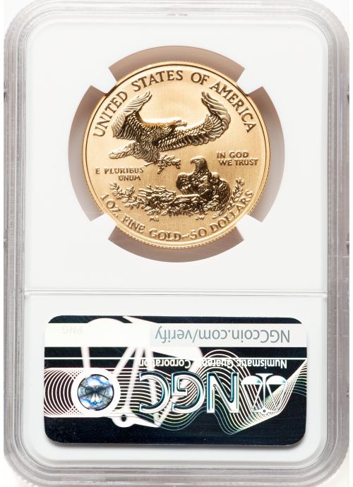 アメリカ50ドル金貨 ゴールドイーグル 2006-W $50 NGC PR70 20th Anniversary Set Reverse Proof