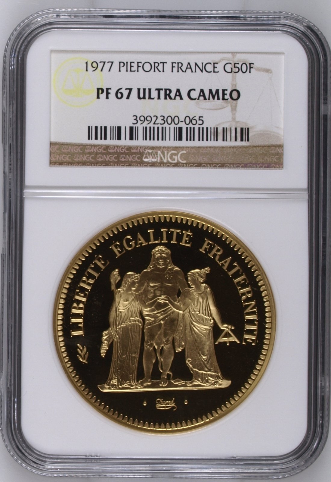 商談中【動画あり】フランス試鋳貨金貨 リパブリックプルーフ金貨gold50 Francs 1977 PF67 UCAM NGC | アンティークコイン  欧州 英国・フランス・ドイツその他 | | アンティークコイン金貨専門のゴールドコイン,