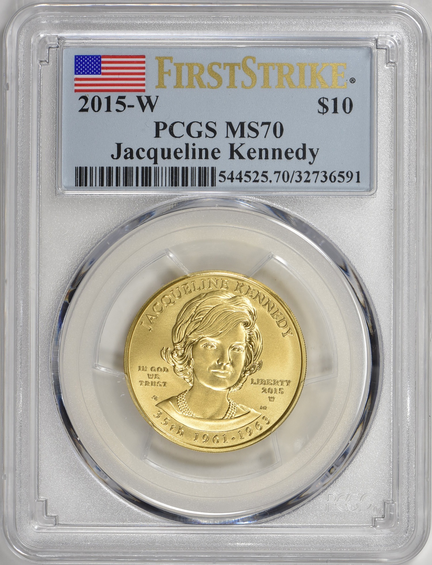 動画あり】2015-W 10ドル金貨 ジャクリーン・ケネディ ＄10 PCGS MS70(First Strike) | アメリカコインを探す | |  アンティークコイン金貨専門のゴールドコイン,
