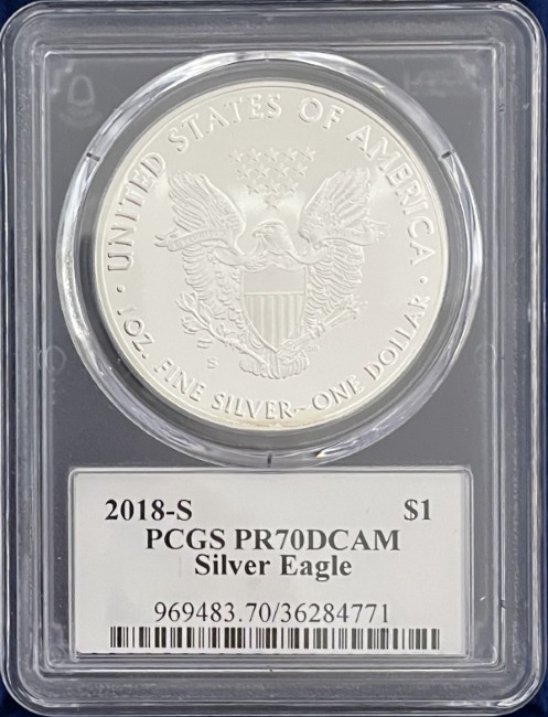 トーマス・D・ロジャーズ サイン入り】アメリカ 1ドル シルバー