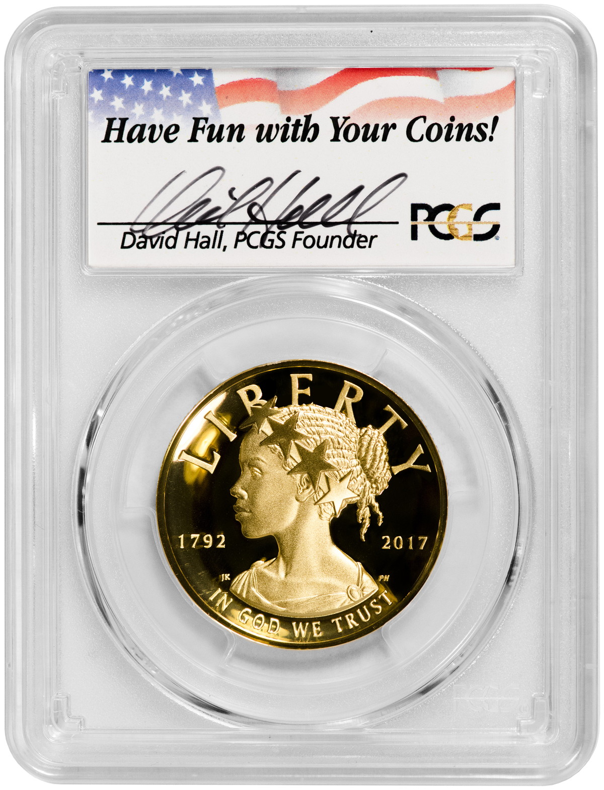 動画あり】2017年225周年アメリカンリバティ ハイリリーフ100ドルプルーフ金貨PCGS PR70DCAMファーストストライク DAVID  HALL サイン入り | 2017年225周年アメリカンリバティ ハイリリーフ金貨 | | アンティークコイン金貨専門のゴールドコイン,