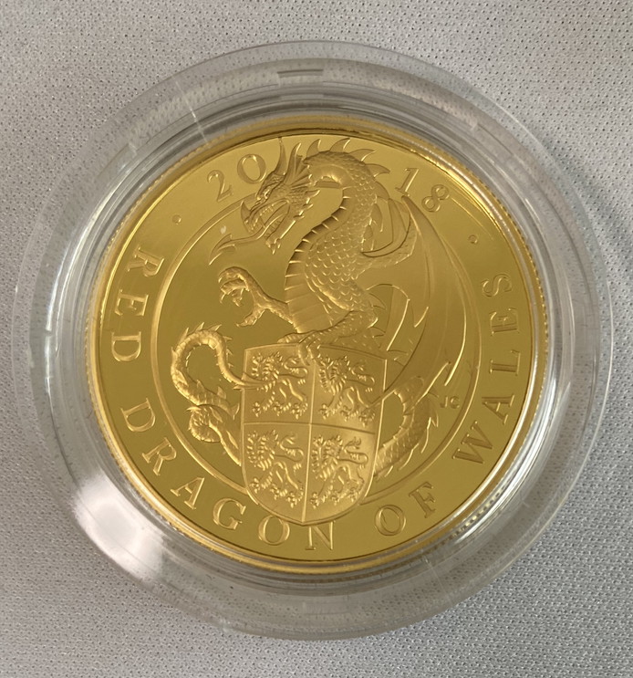 グレートブリテン クイーンズビースト2018年レッドドラゴン100ポンド