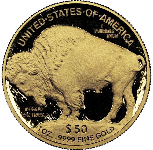 アメリカ 2009年 50ドル バッファロー 1オンス 純金地金金貨 NGC-PF70 UCAM 8523144-009