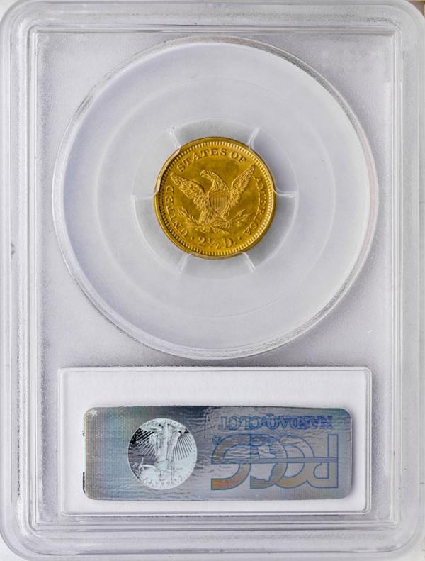 アンティークコイン アメリカ 2.5ドル金貨 1878 ＄2 1/2 PCGS/CAC MS64