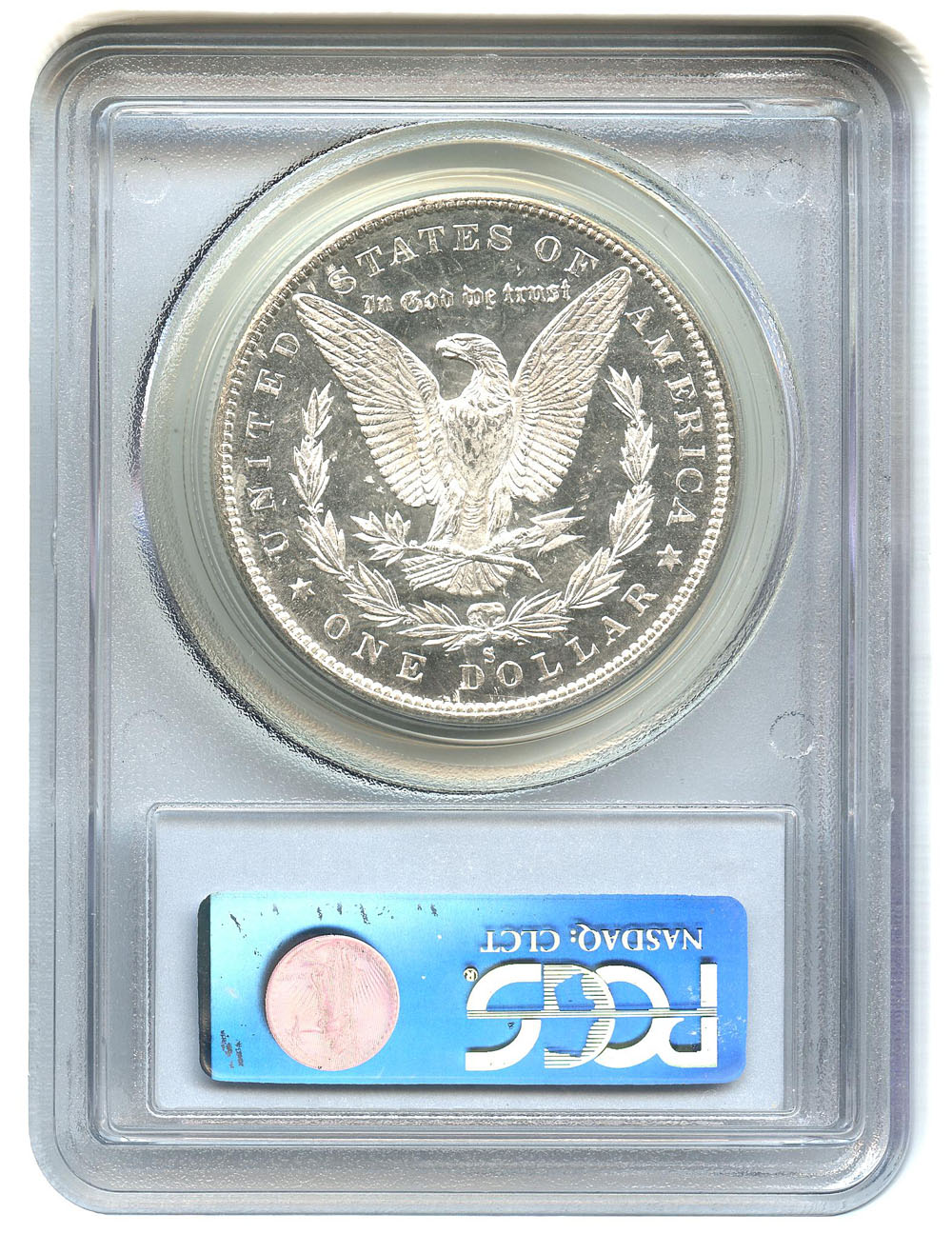 アメリカモルガンダラー銀貨1899 MS-61 PCGS