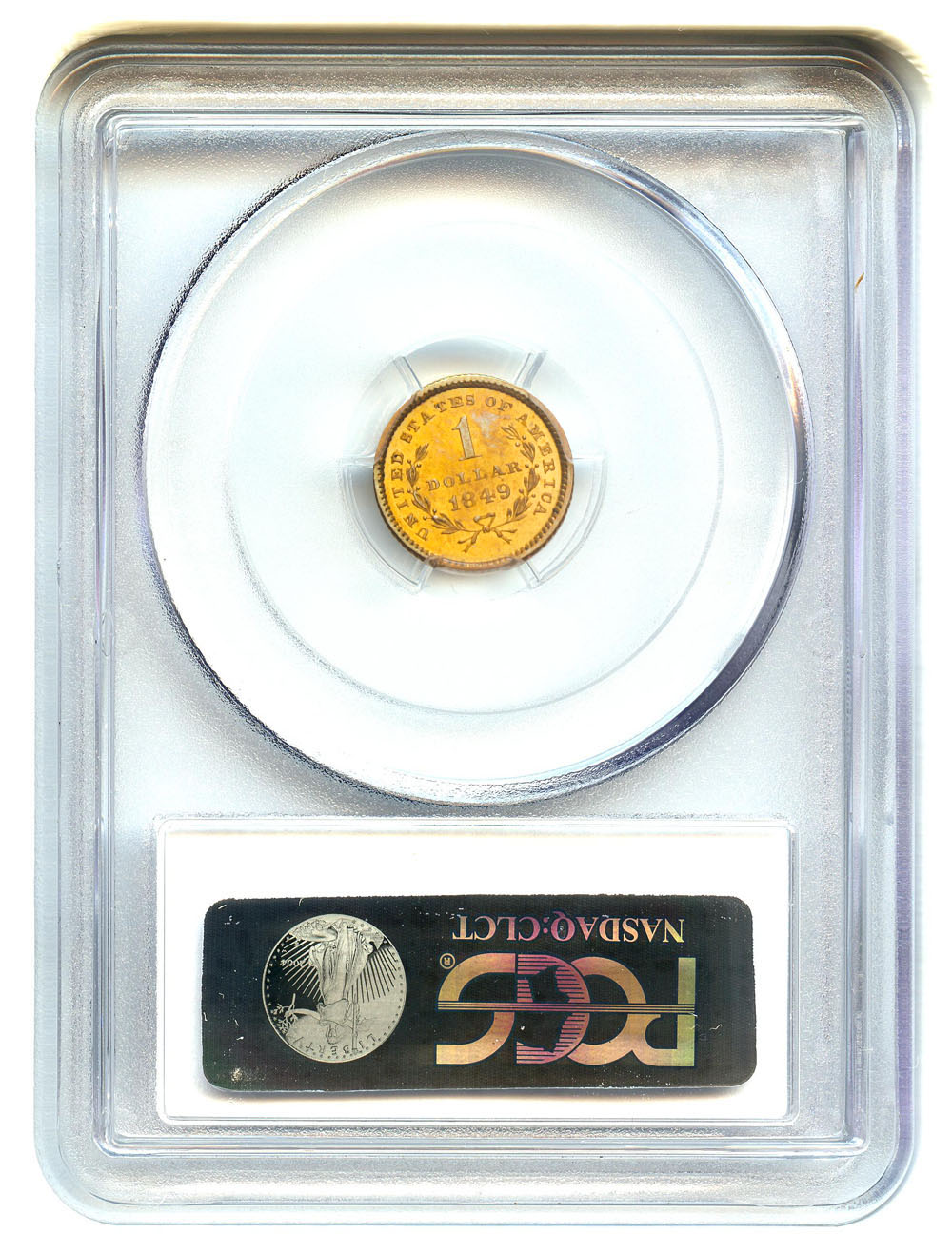 アンティークコイン アメリカ ゴールドダラー1ドル金貨 1849 G＄1 PCGS/CAC MS63 (Open Wreath) | アンティークコイン  アメリカ【1ドル】金貨,アンティークコイン アメリカ【1ドル】金貨 | | アンティークコイン金貨専門のゴールドコイン,
