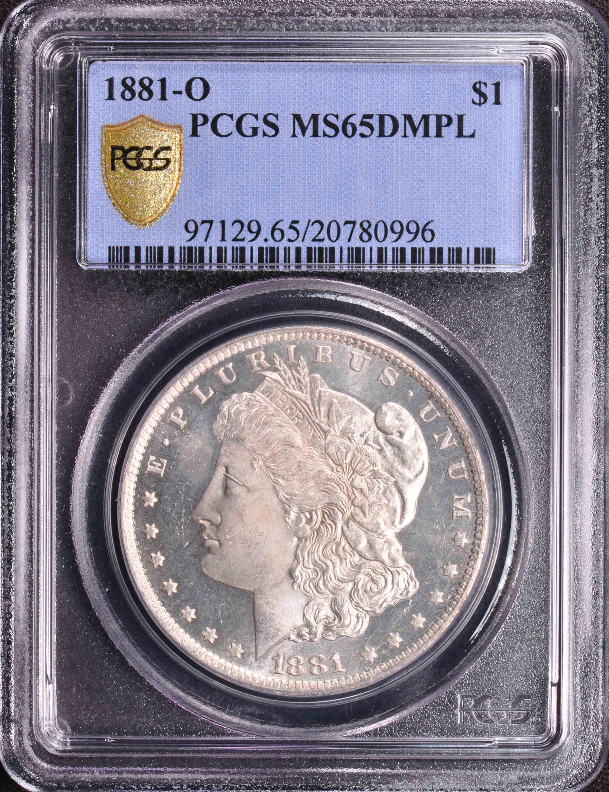 アンティークコイン アメリカ 1ドル モルガン銀貨1881-O ＄1