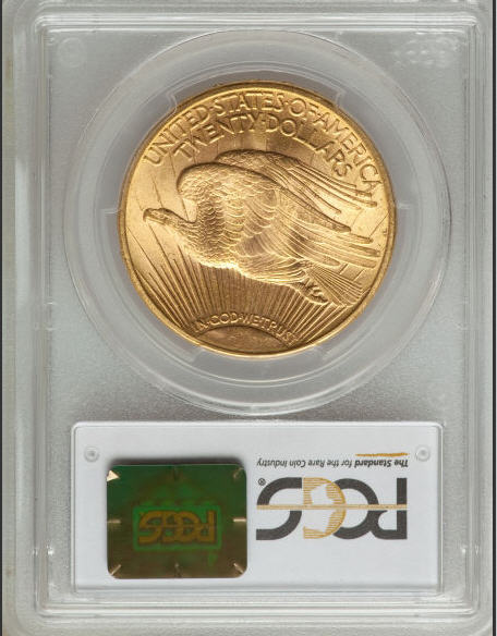 アンティークコイン アメリカ 20ドル金貨セントゴーデンズ 1914-S PCGS