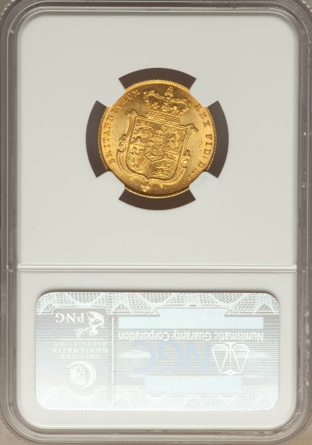 グレートブリテン ジョージ4世ソブリン金貨 George IV gold
