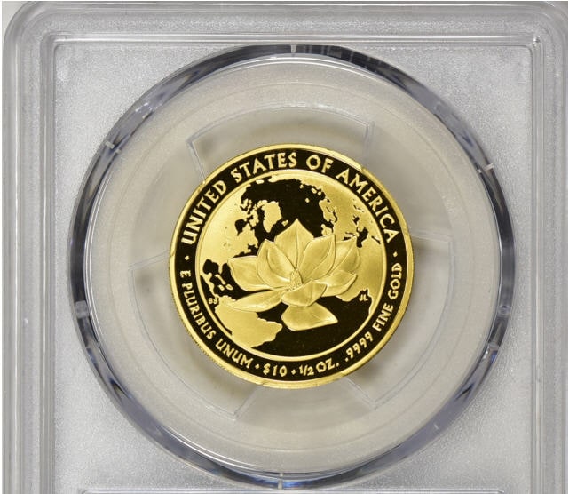 2015-W 10ドル金貨 ジャクリーン・ケネディ ＄10 PCGS PR70DCAM(First