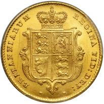 動画あり】 アンティークコイン イギリス金貨 ヴィクトリア女王 1855年