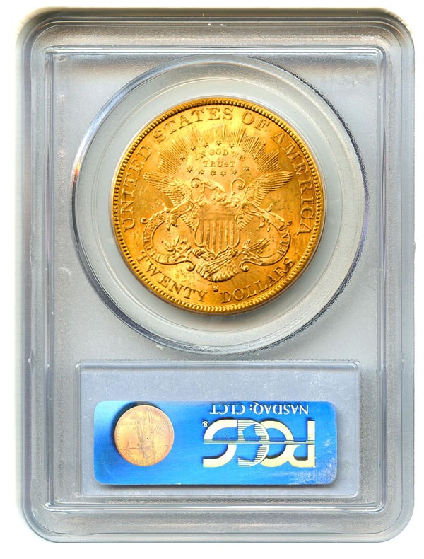 アンティークコイン アメリカ 20ドル金貨リバティヘッド1883-S ＄20