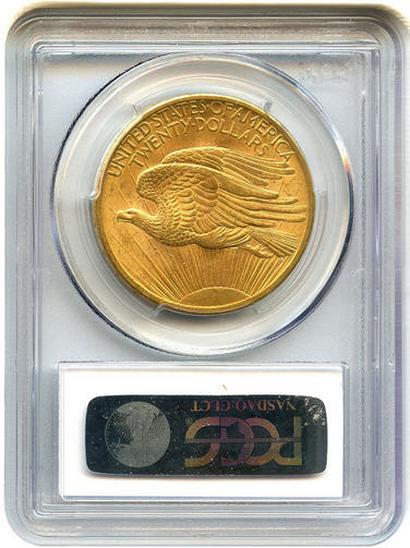 アンティークコイン アメリカ 20ドル金貨セントゴーデンズ 1907 ＄20