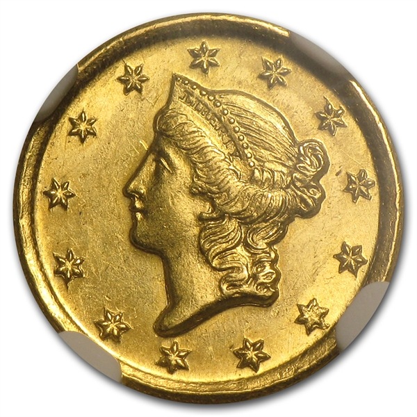 1862年アメリカ1ドル金貨、UNC : 世田谷スタンプ・コイン - 通販