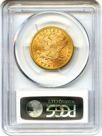 アンティークコイン アメリカ 10ドル金貨リバティヘッド 1886-S ＄10