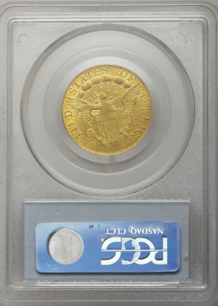 アンティークコイン アメリカ ドレープドバスト5ドル金貨1798 $5