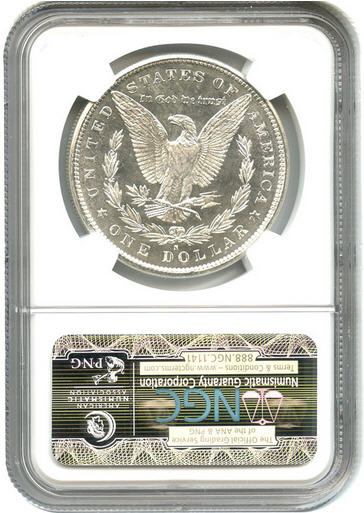 アンティークコイン アメリカ 1ドル モルガン銀貨1881-S ＄1 NGC