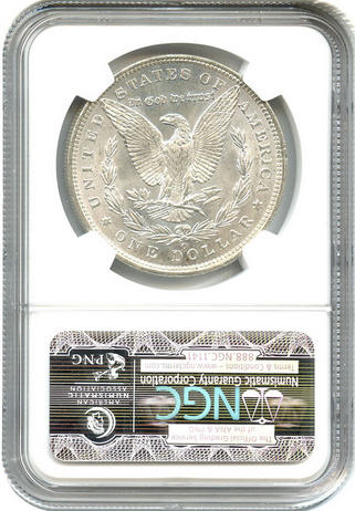 アメリカ 1884 1ドル 銀貨 NGC MS 64 モルガンダラー 3941279005