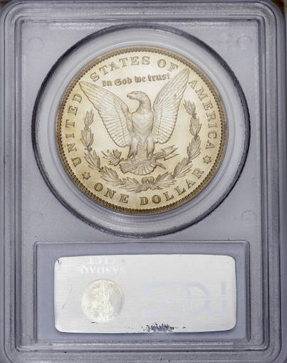 PCGS 鑑定　エラーコイン　USA　1ドルコイン アンティークコイン アメリカ 1ドル モルガン銀貨1888 ＄1 PR65