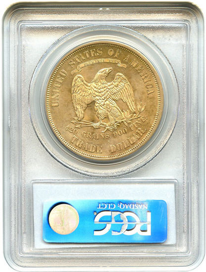 アンティークコイン アメリカ 1ドル トレードダラー銀貨 1875-S Trade