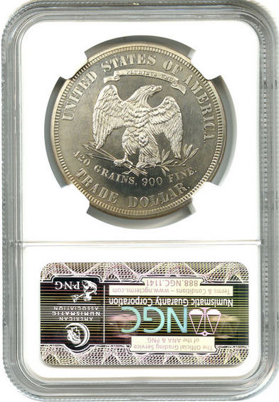 2631【アメリカ】1879年　ダラー　1ドル　銀貨　本物保証 アメリカ 1ドル銀貨 モルガンダラー 1879年 完全未使用 トン有