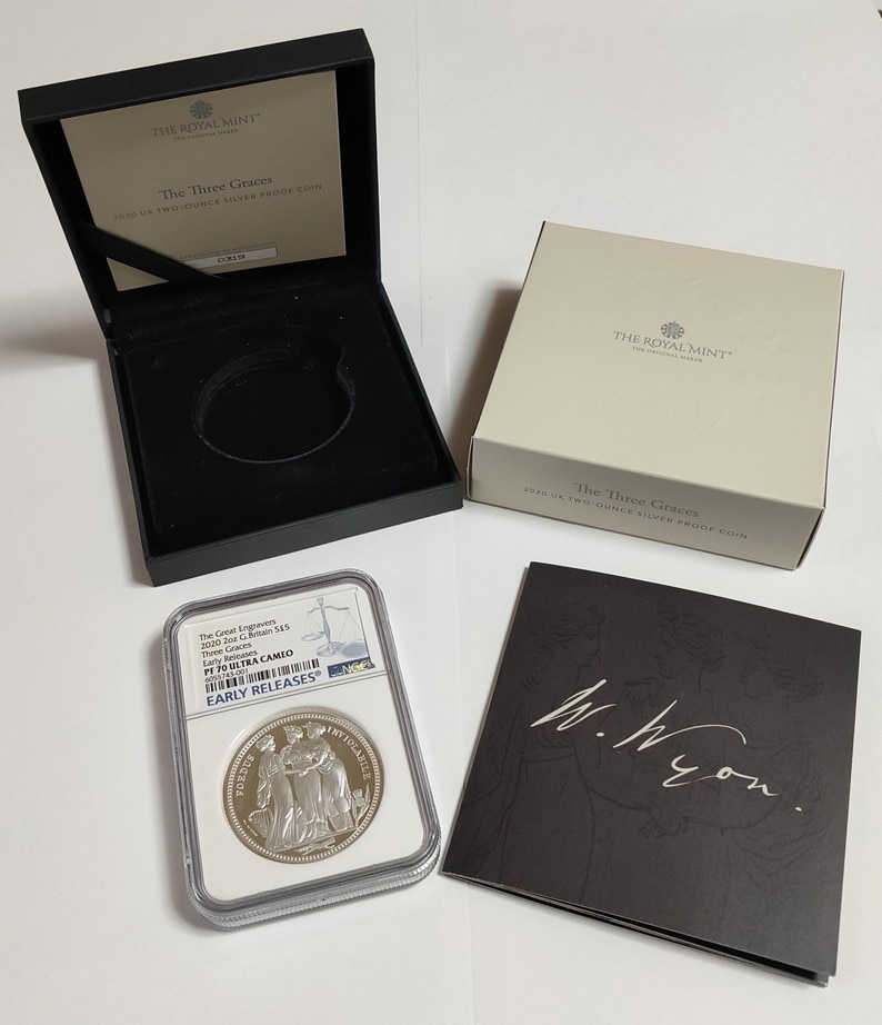 動画あり】グレートブリテン 2020年 スリーグレイセス2オンス5ポンド