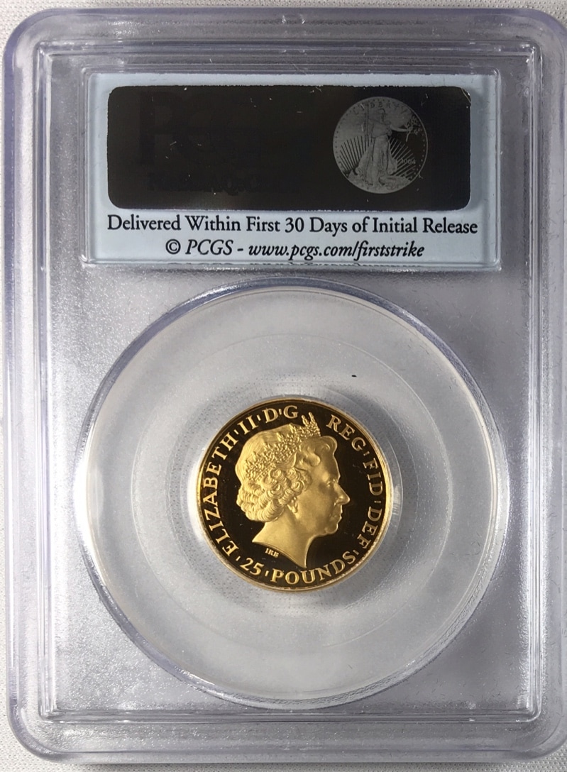 動画あり】プルーフ金貨【4枚セット】 グレートブリテン 2011