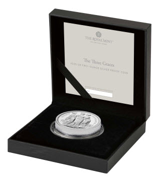 激安!2オンス　スリーグレイセスPF69准最高評価 激安!2オンススリーグレイセスPF69准最高評価