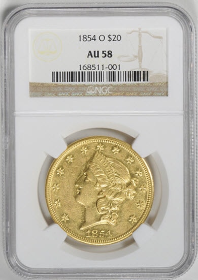 アメリカ　リバティー アンティークコイン アメリカ 20ドル金貨リバティヘッド1893-S