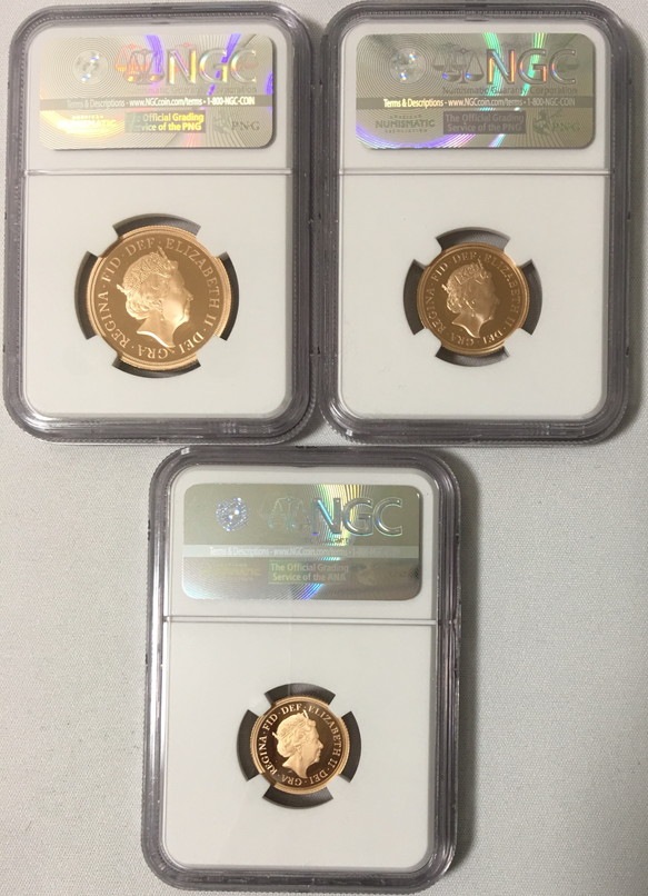 鑑定済】グレートブリテン2018年エリザベスII世 プレミアムプルーフ