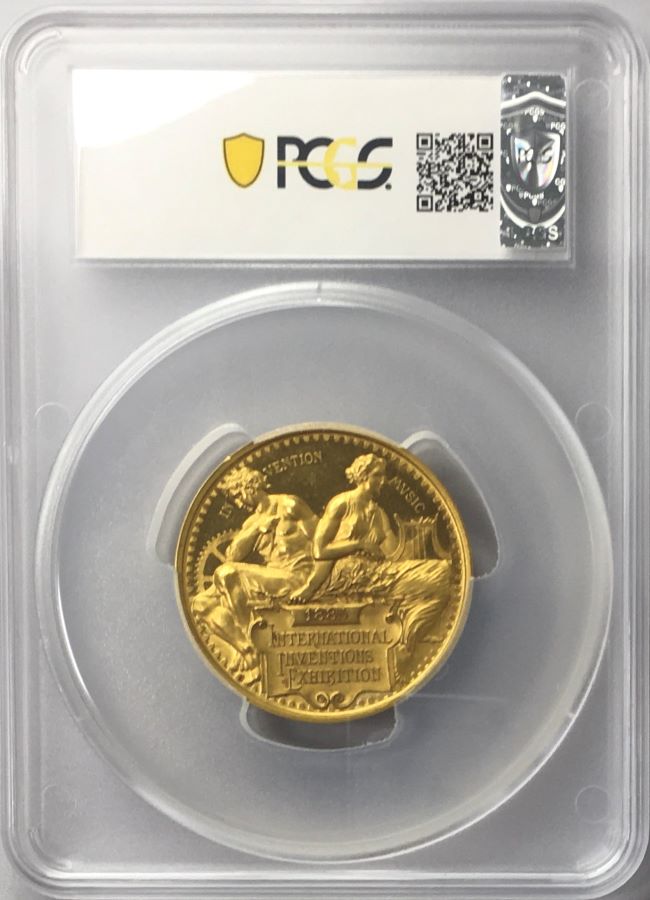 動画あり】グレートブリテン 1885年 ビクトリア 国際発明博覧会