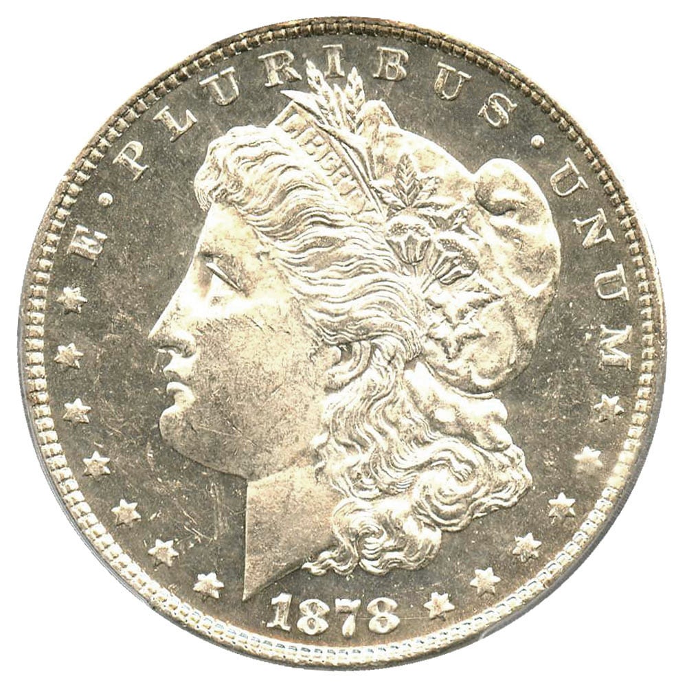 未流通pcgs社 MS63アメリカ銀貨モルガン/アンティーク 1880 S モルガンダラー 銀貨 PCGS MS65 DMPL アメリカ アンティーク
