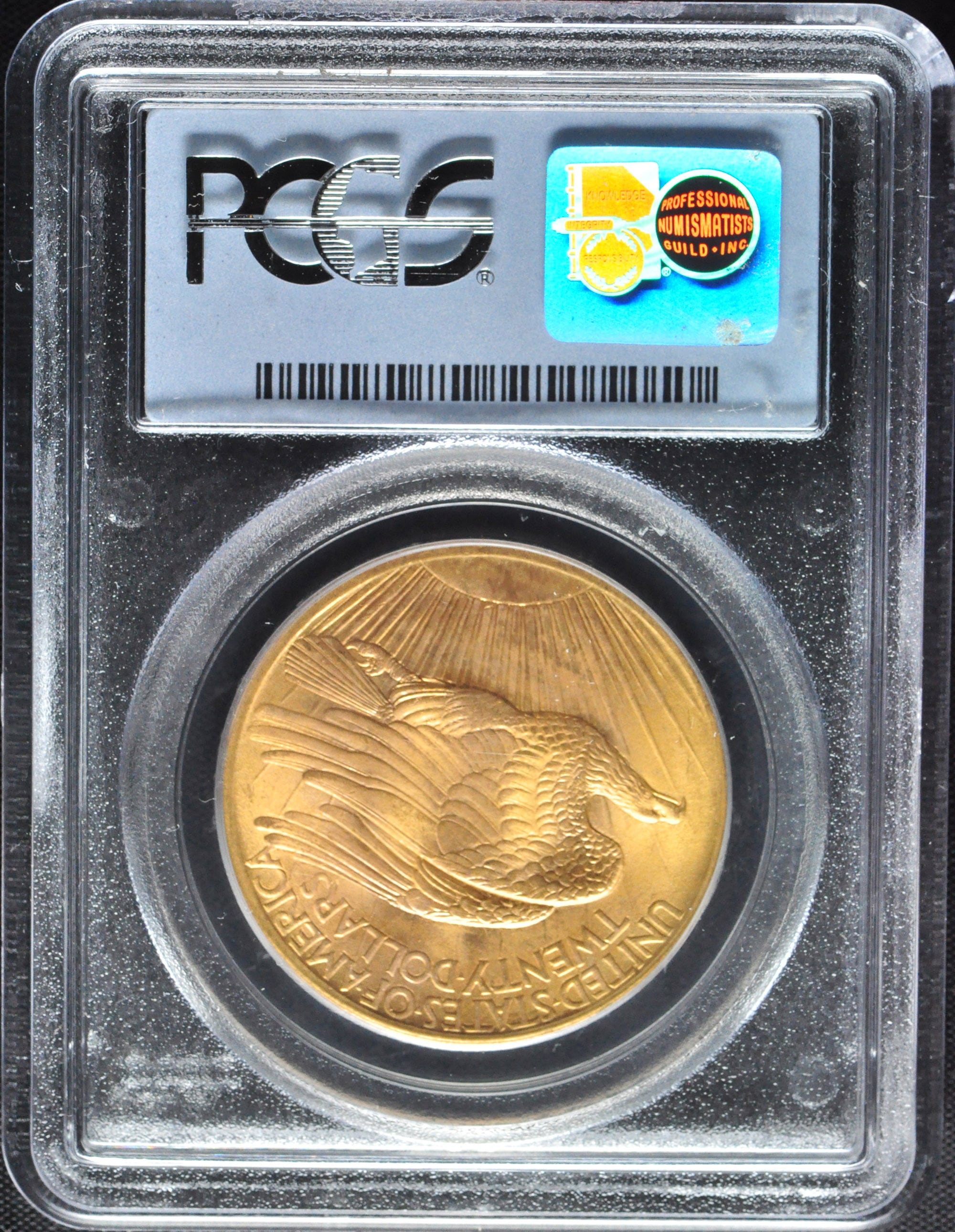 アンティークコイン アメリカ 20ドル金貨セントゴーデンズ 1908 NO