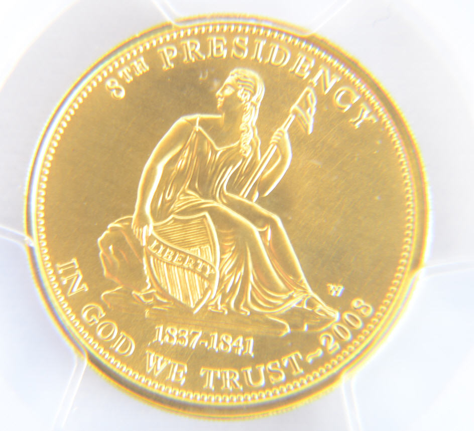 【動画あり】2008-W ヴァンビューレン・リバティ10ドル金貨 $10 PCGS MS70-1131