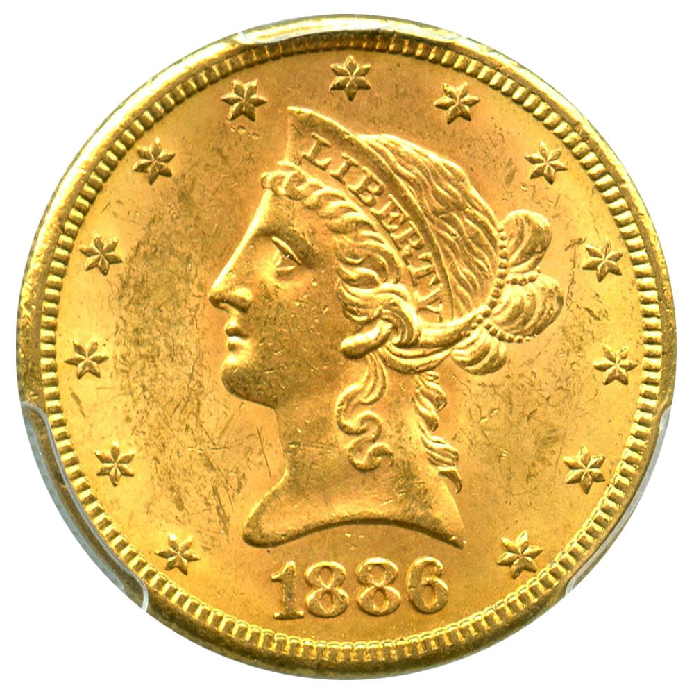1853 ベルギー　10セント　未使用− 希少 PCGS 1855-S $10 (Regular Strike) Liberty Head $10 - PCGS CoinFacts
