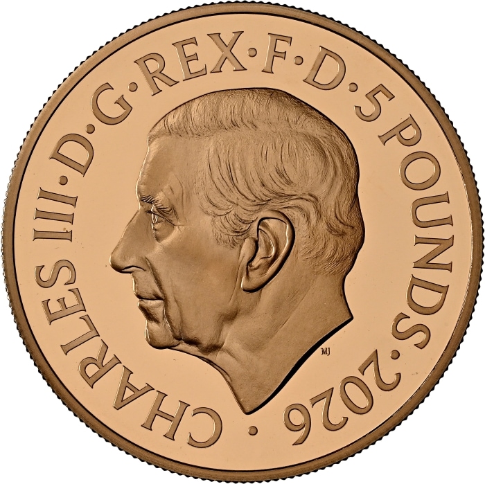 女王の肖像シリーズ】グレートブリテン 2026年 エリザベス2世 第二肖像