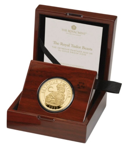2022年 ロイヤルチューダービースト　1oz 2022年 (新品) イギリス「ロイヤルチューダービースト・イギリス