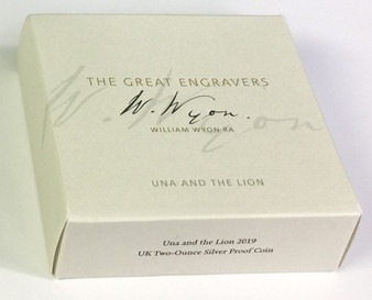 グレートブリテン2019年ウナとライオンプルーフ2オンス5ポンド