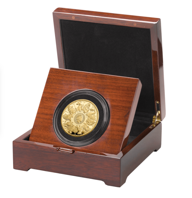 グレートブリテン クイーンズビースト2021年10ビーストコンプリート500ポンド金貨箱付き