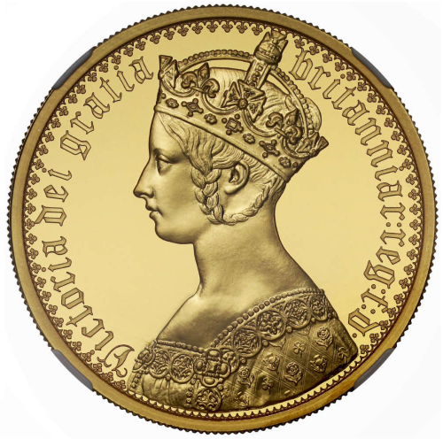 グレートブリテン 2021年 ニューゴシッククラウンリバース 2オンス 200