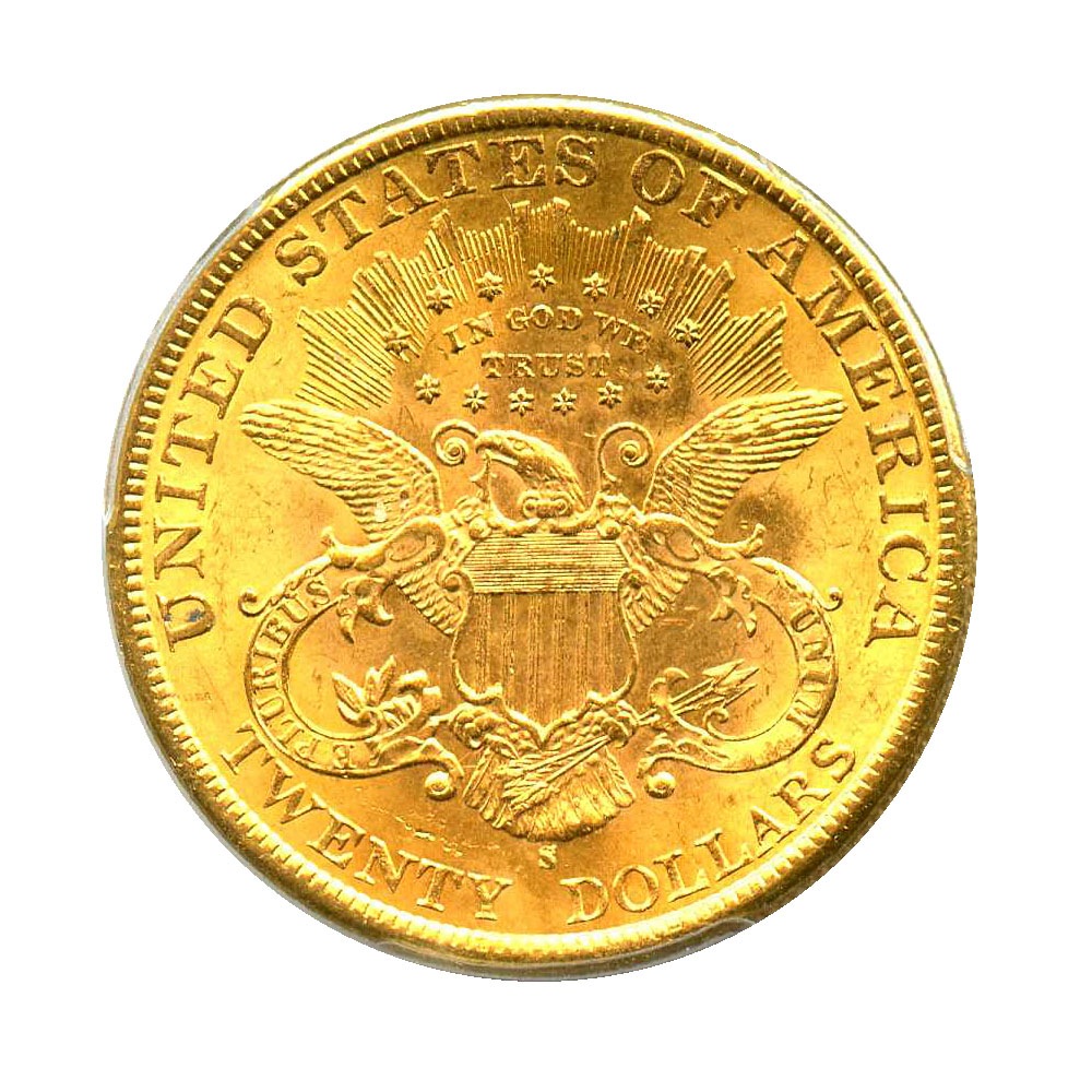PCGS NCG 金貨　アンティーク アンティークコイン アメリカ 20ドル金貨リバティヘッド 1898-S ＄20