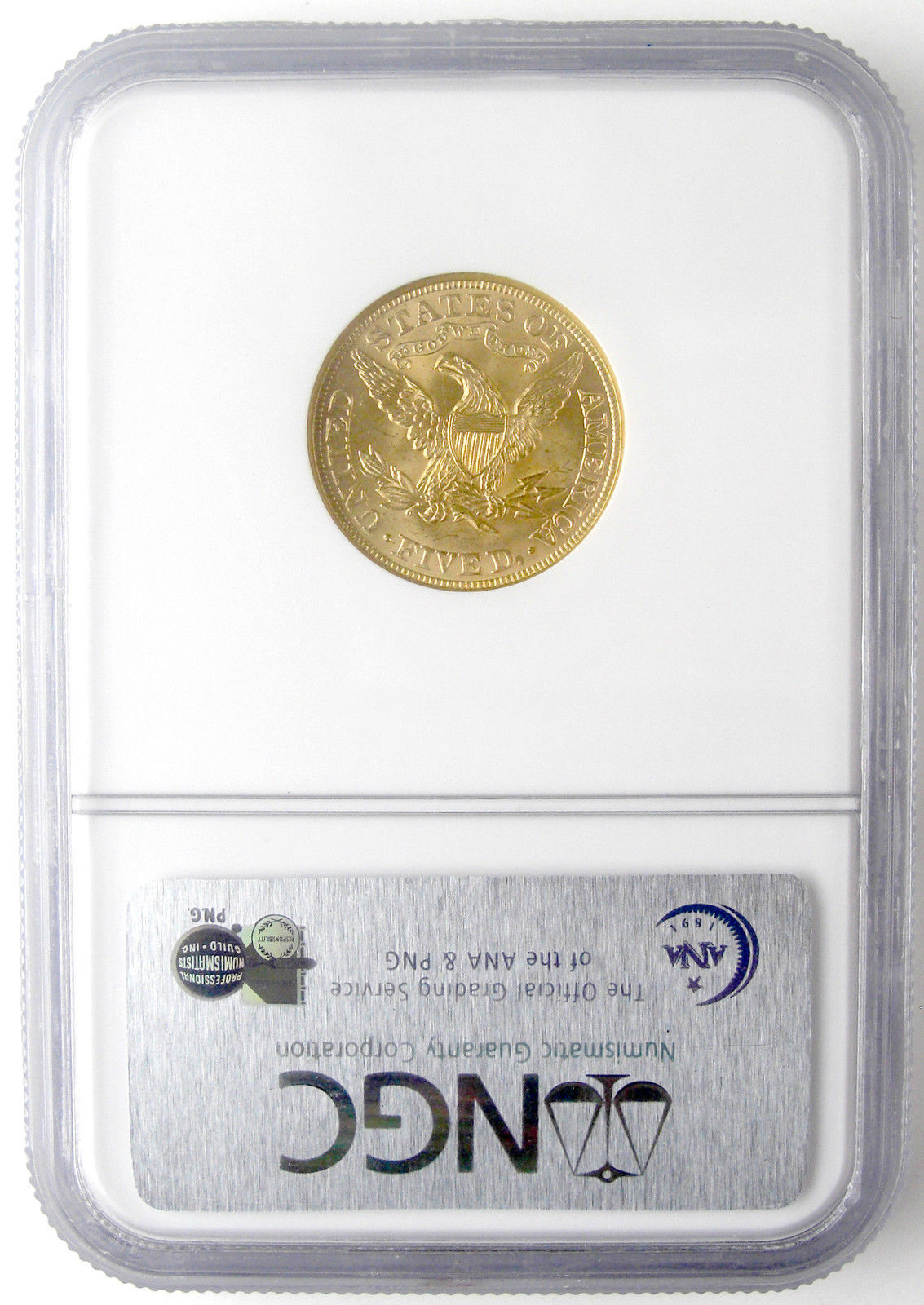 動画あり】アンティークコイン アメリカ 5ドル金貨リバティヘッド 1893