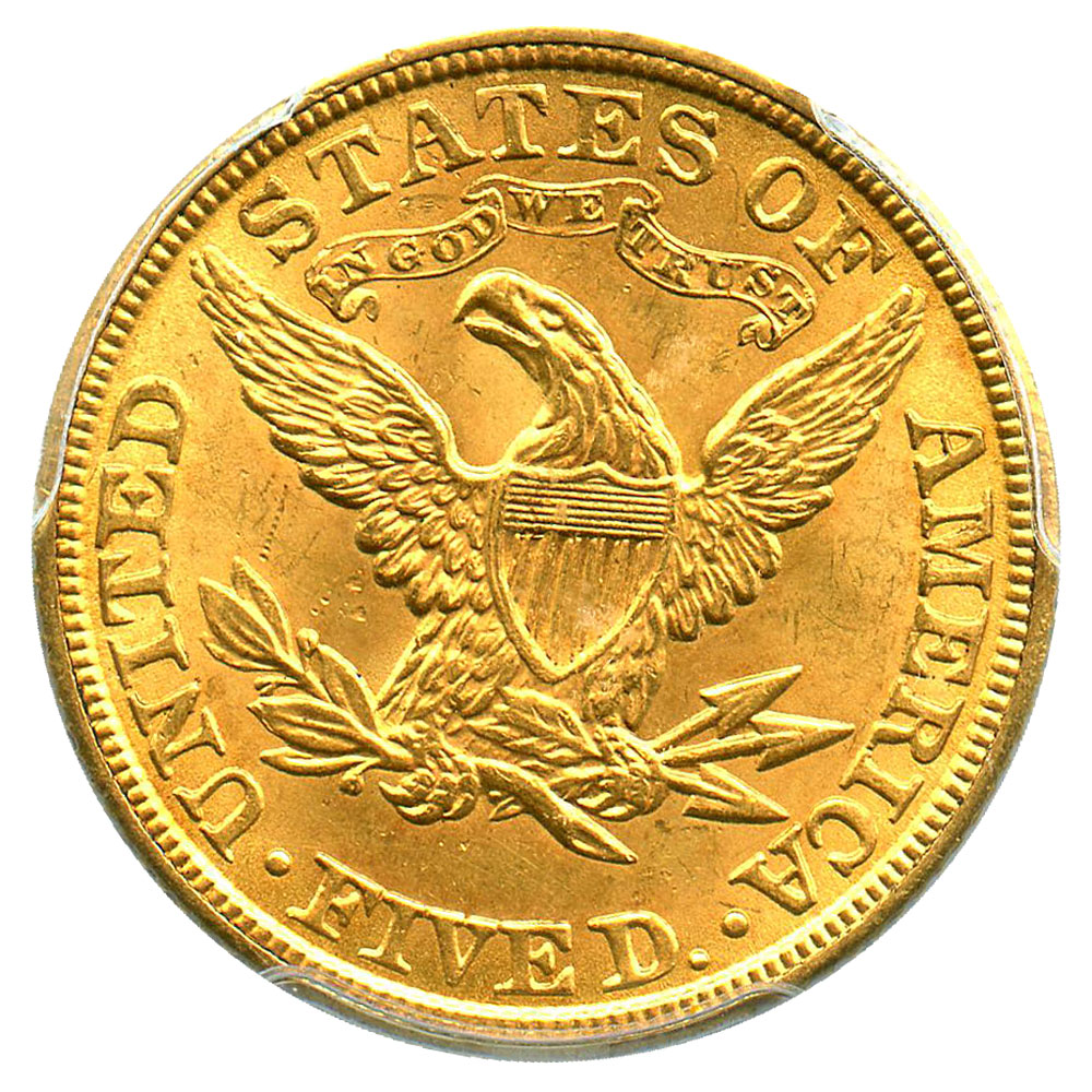 アンティークコイン アメリカ 5ドル金貨リバティヘッド 1907 ＄5 PCGS MS63 | アンティークコイン  アメリカ【5ドル】金貨,5ドルリバティヘッド（1839～1908年） | | アンティークコイン金貨専門のゴールドコイン,