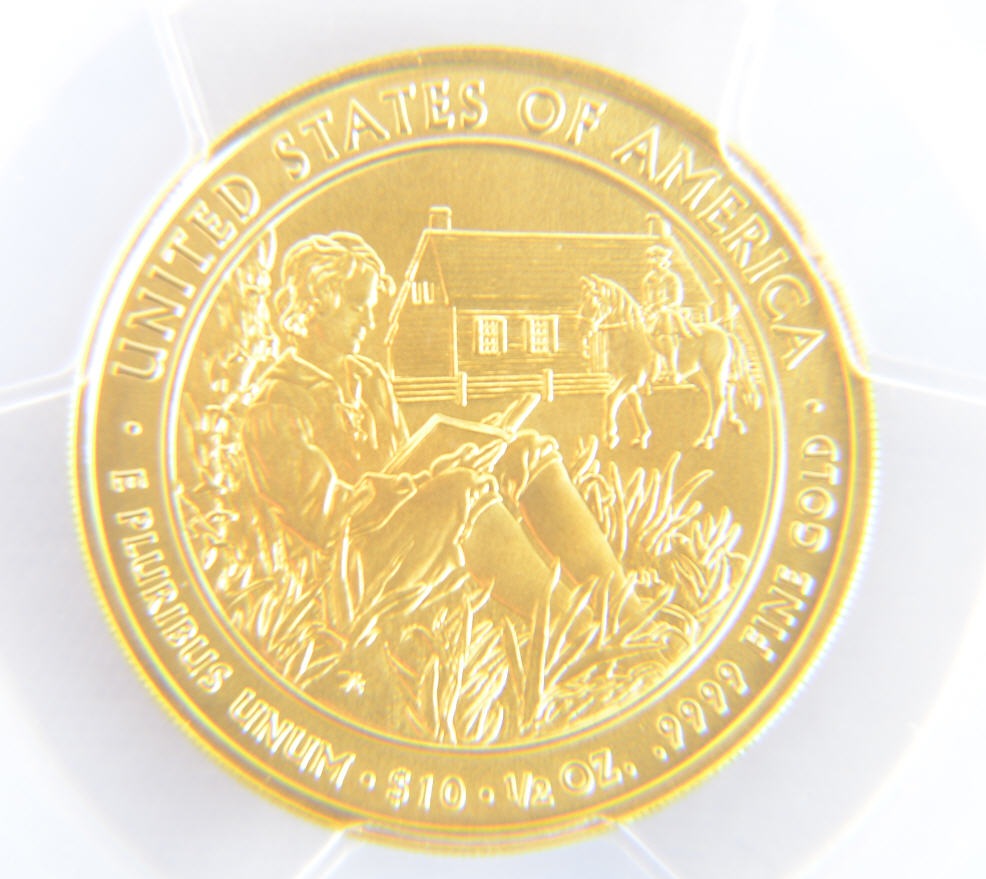 【動画あり】2008-W ヴァンビューレン・リバティ10ドル金貨 $10 PCGS MS70-1131