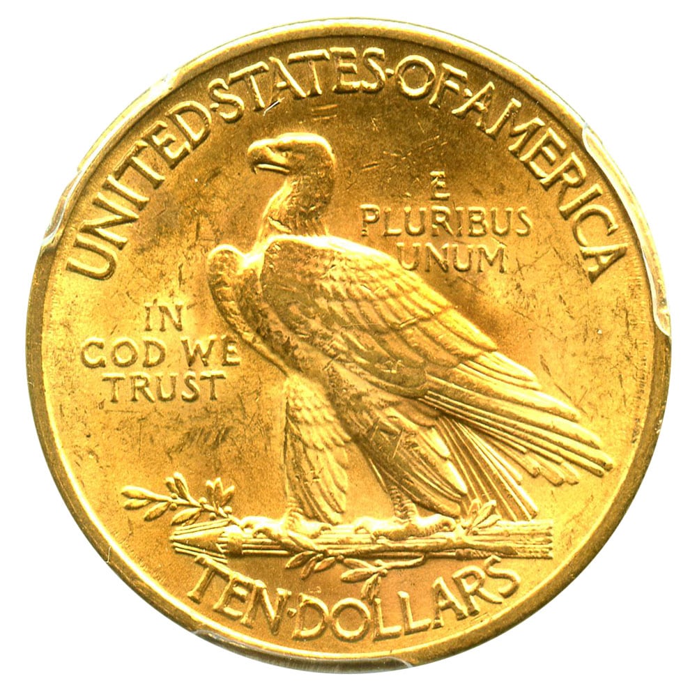 金貨 アメリカ 10ドル インディアンヘッド 1932年 MS63 アメリカ 10ドル金貨インディアンヘッド1932 ＄10 PCGS MS63