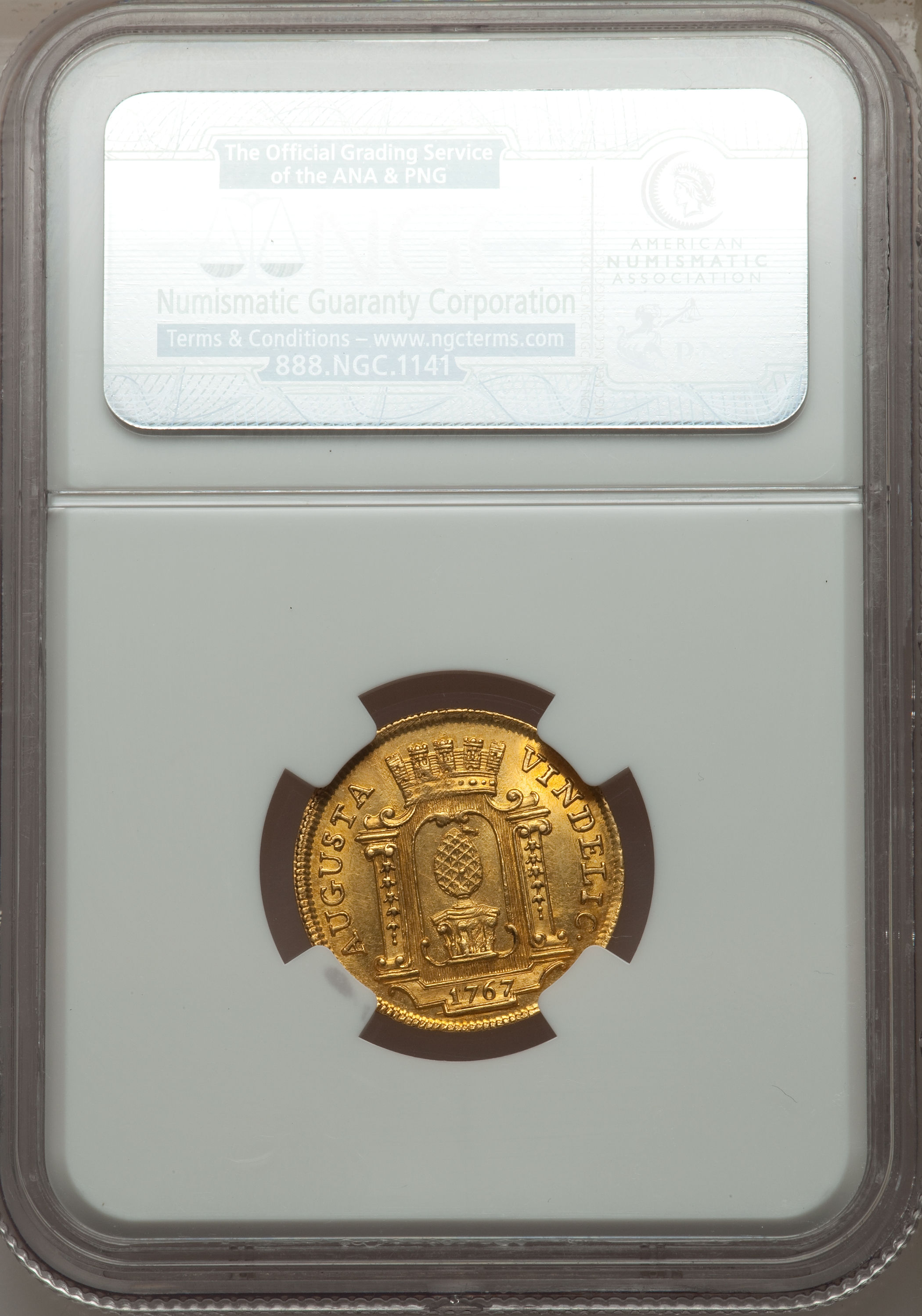 動画あり】ドイツ1ダカット金貨 German States Augsburg. Joseph